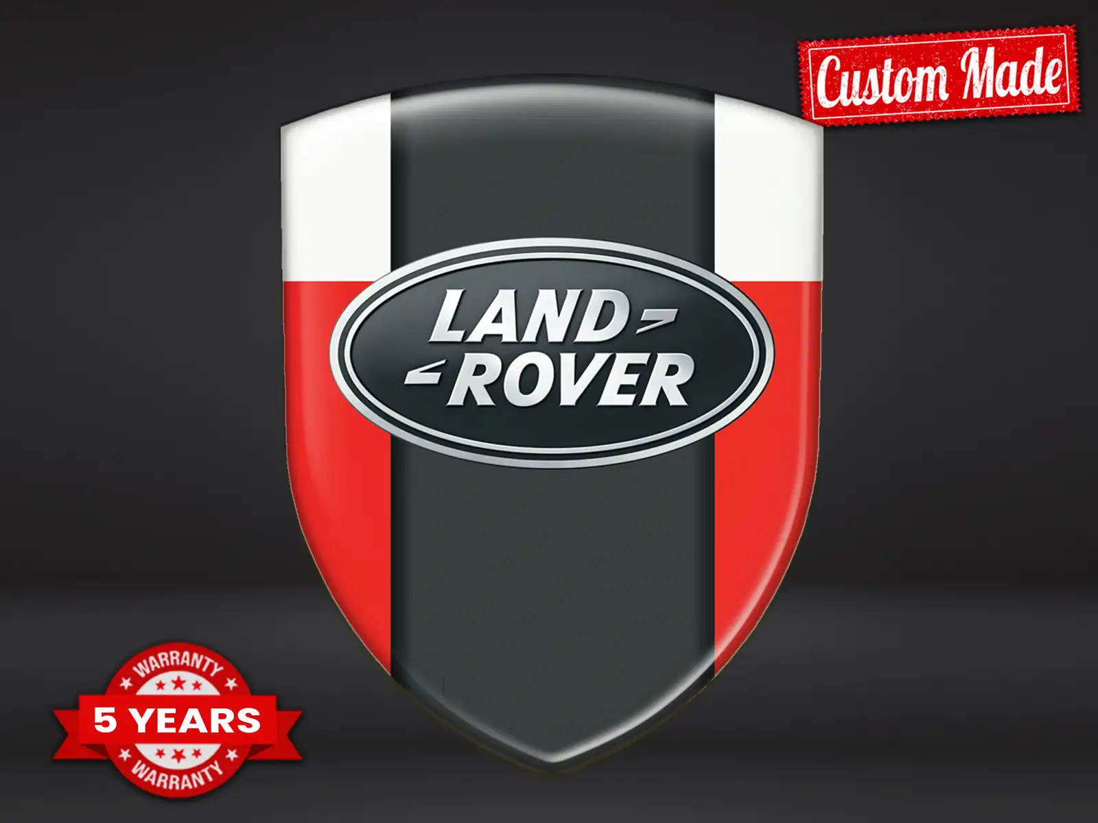 Land Rover Autoembleme Topqualität Stilvoll Modern